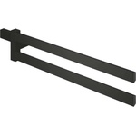 GROHE Selection Cube - Поставка за хавлии, дължина 40 см, черен мат 407682430 (407682430)