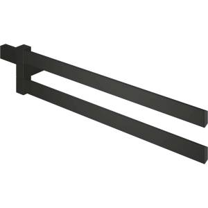 GROHE Selection Cube - Поставка за хавлии, дължина 40 см, черен мат 407682430 (407682430)
