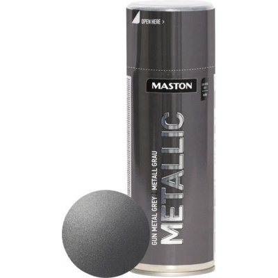 Maston Metallic antracitovo sivá 400 ml