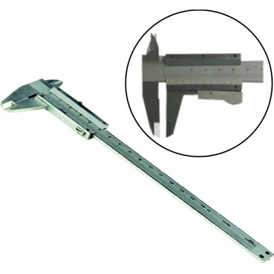 Mitako Měřítko monoblok 150mm tlačítko 106017