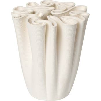 Ferm Living Ваза Dedali 18 см мръсно бяло (1104270977)