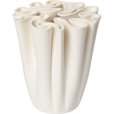 Ferm Living Ваза Dedali 18 см мръсно бяло (1104270977)