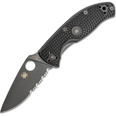Spyderco Tenacious FRN Half-Serr.