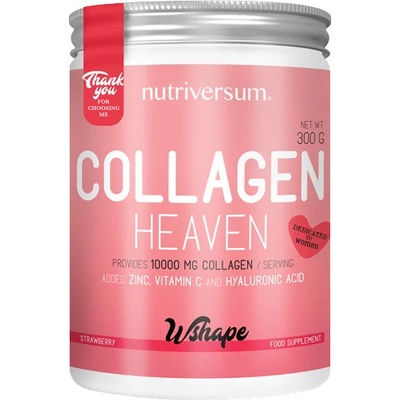 Nutriversum WShape Collagen Heaven, ягода, 300 g, Nutriversum