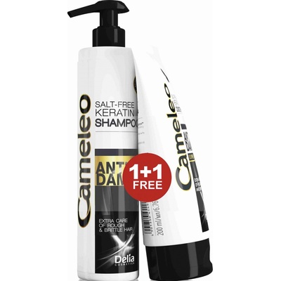 Delia Cameleo BB keratinový šampon pro poškozené vlasy 250 ml