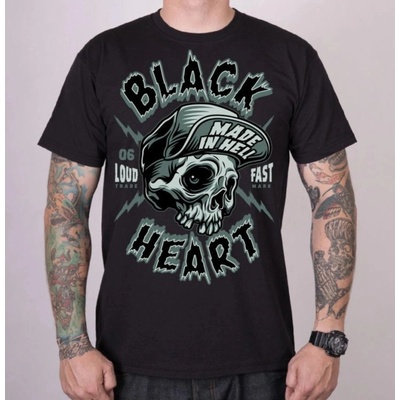 Black heart мъжка тениска black heart - spike - ЧЕРНА - 12789