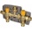 Brv - Италия BRV Solar Kit 1 Kvs1.7 3/4" Соларен смесителен комплект 48°C (103685--1.7)