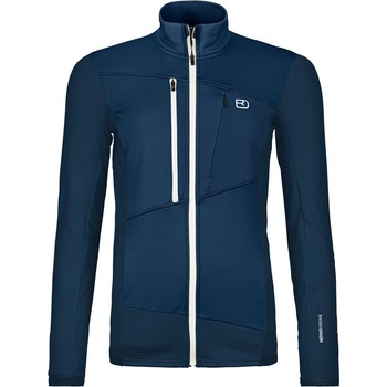 ORTOVOX Fleece Grid Jacket W Размер: L / Цвят: тъмно син