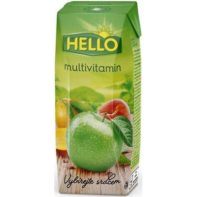 Hello Multivitamín 18 x 250 ml
