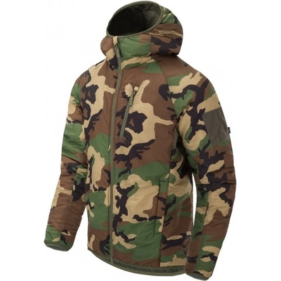 Bunda Helikon-Tex Wolfhound Climashield s kapucňou US woodland