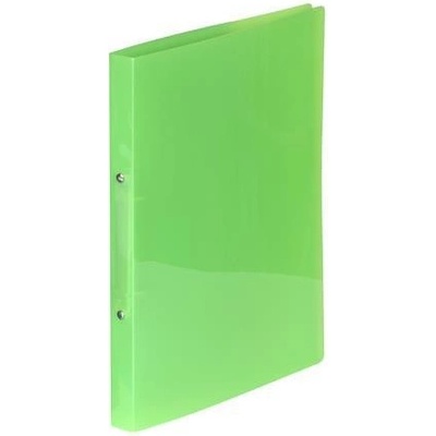 VIQUEL Krúžkový šanón, 2 krúžky, 20 mm, A4, PP, "Propyglass", zelená