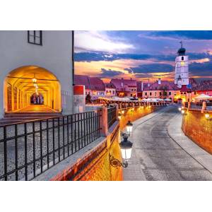 Enjoy - Puzzle The Small Square, Sibiu - 1 000 piese