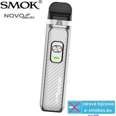 Smoktech Novo Master 1000 mAh Silver Carbon Fiber 1 ks