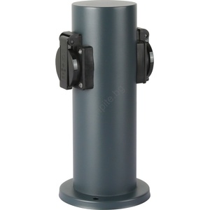 Brilagi - Екстериорен стълб с контакти pillar 2z schuko 230v ip44 антрацит (bg1531)