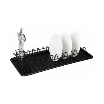 Kinghoff Сушилник за съдове Kinghoff, 50.5 х 24.5 х 9.5 см, Черен, KH 1479