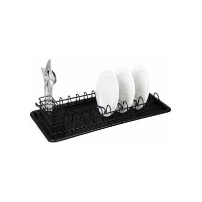 Kinghoff Сушилник за съдове Kinghoff, 50.5 х 24.5 х 9.5 см, Черен, KH 1479
