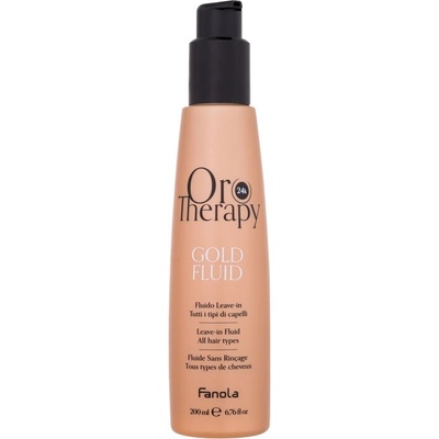 Fanola Oro Therapy 24K Gold Fluid от Fanola за Жени Грижа за косата без измиване 200мл