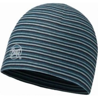 Buff Microfiber Reversible Hat Stripes blue