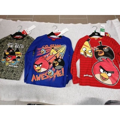 triko Angry Birds červená