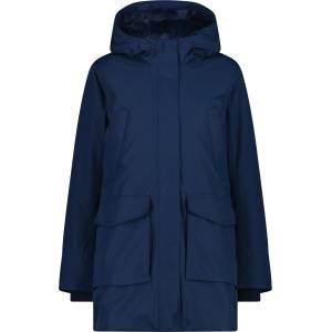 CMP Дамско яке парка CMP Women's Parka Fix Hood 35K3556 Parka - Blue Ink - размер 40 (EU) (104-5445-0114)
