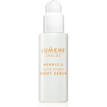 Lumene Nordic-C [VALO] Glow Renew нощен серум за освежаване и изглаждане на кожата 30ml