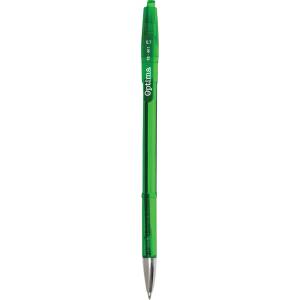Optima Химикалка Optima TB 401, зелена (32577-А-ЗЕЛЕН)