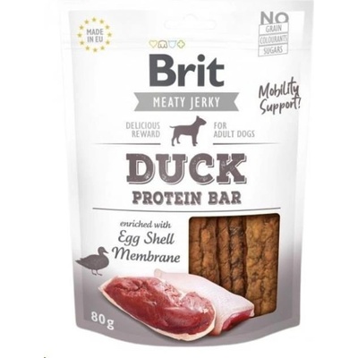 Brit Jerky Duck Protein Bar 80g