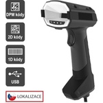 VIRTUOS EHE0014 CCD 2D DPM индустриален четец HT-880DPM, USB, тъмносив (EHE0014)