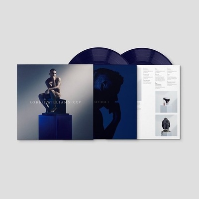 Williams Robbie - XXV Transparent Blue LP