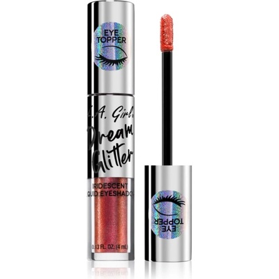 L.A. GIRL COSMETICS Dream Glitter течни очни сенки с брокат цвят Firecracker 4ml