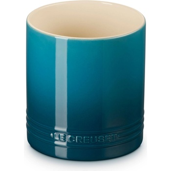 Le Creuset Стойка за прибори за готвене SIGNATURE 14 см, DEEP TEAL, керамика с глазура, Le Creuset (LECR71500106420001)