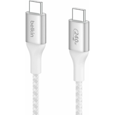 Belkin CAB015bt1MWH USB-C na USB-C 240W, 1m, bílý