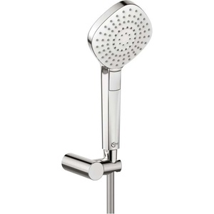 Ideal Standard IdealRain Evo - Комплект душ-глава Diamond 115, маркуч с ръчна душ-глава, 3 режима на струята, хром B2405AA (B2405AA)
