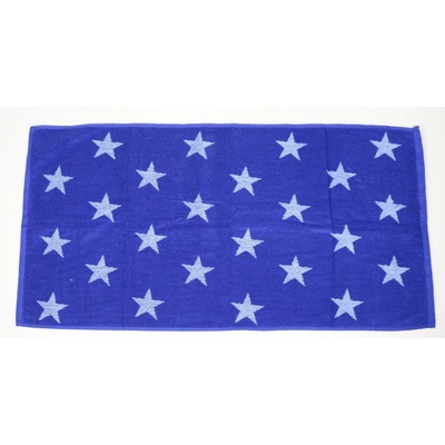 JAHU Froté ručník STARS 50 x 100 cm korál. modrá