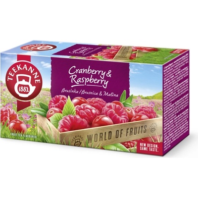 Teekanne Cranberry & Raspberry 20 x 2,25 g