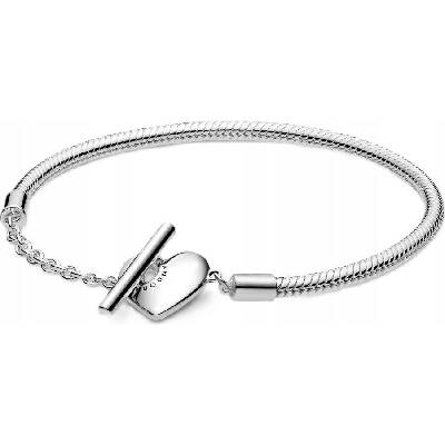 Pandora 599285C00-21 srdce ze stříbra, 21 cm