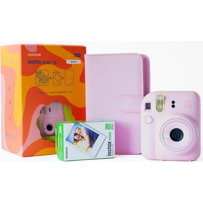 FUJIFILM instax mini 12 ™ album bundle - ružový