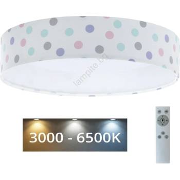 BPS Koncept Led Димируем плафон galaxy kids led/24w/230v точки цветен + д. у (bs0560)