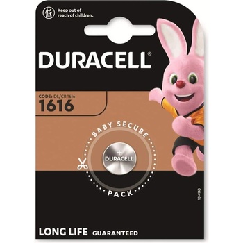 Image 1 of Duracell Бутонна литиева батерия duracell cr-1616, 3v (dur-bl-cr1616)
