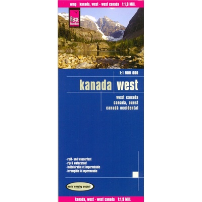 Západní Kanada (Canada West) 1:1.900.000 mapa RKH