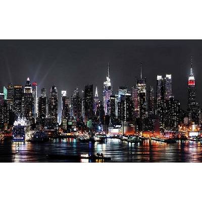 Postershop Fototapeta vliesováNoční New York 2, rozměry 184x254 cm