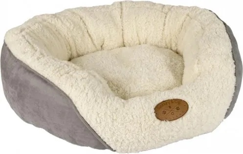 PET BRANDS Легло Анги пухкава овча кожа - размер S 20 x 50 x 60 см PBBC23