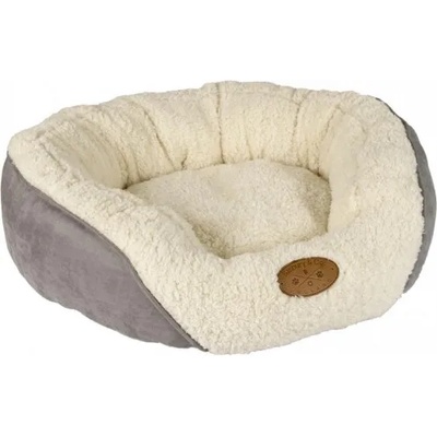 PET BRANDS Легло Анги пухкава овча кожа - размер S 20 x 50 x 60 см PBBC23