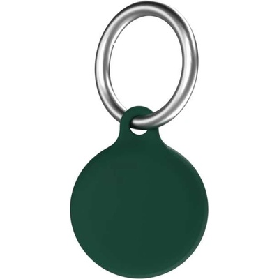 Next One Silicone Key Clip for AirTag - leaf green ATG-SIL-GRN