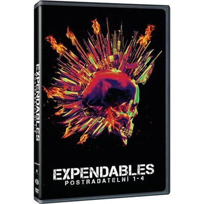 Expendables: Postradatelní kolekce 1-4. DVD