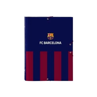 F. C. Barcelona Папка за Сортиране F. C. Barcelona 24/25 Кестен Морско син A4 26 x 33.5 x 4 cm