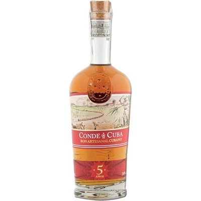 Conde de Cuba 5y 38% 0,7 l (holá láhev)