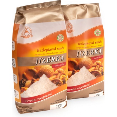 Jizerka bezlepková směs zlatá 1 kg