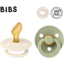Cumlíky Bibs Colour anatomické cumlíky kaučuk 2ks Ivory Sage
