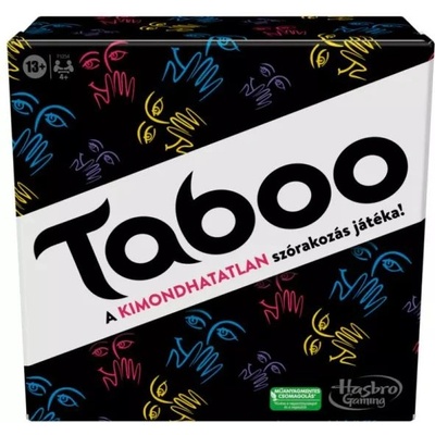 Hasbro Настолна игра Taboo - на унгарски език (F5254)